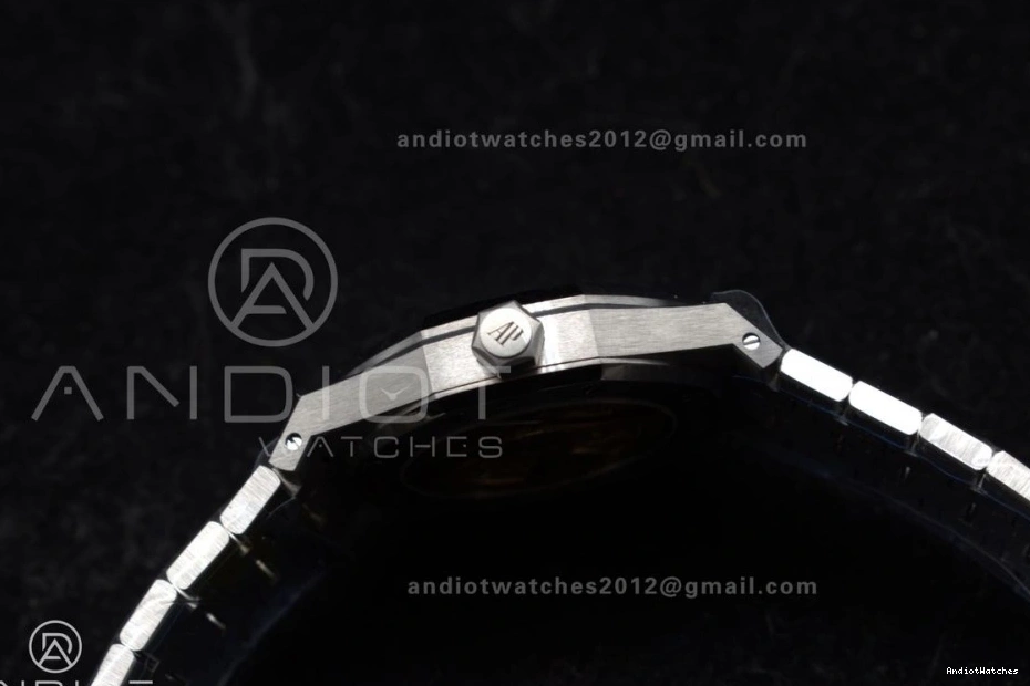 White Affordable Frosted Oak Edition Dial Bracelet 37mm On SS Super SS 15454 1:1 APSF Royal Textured SA3120 Best 1033 Clone 0920